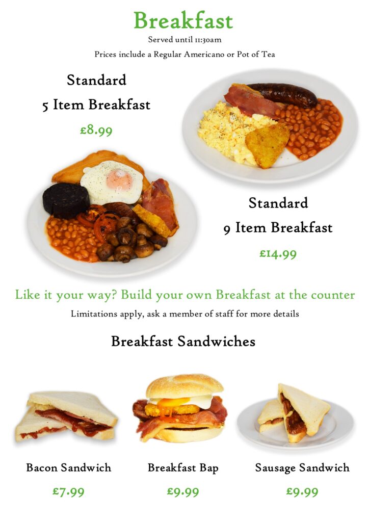 Website Breakfast with Images