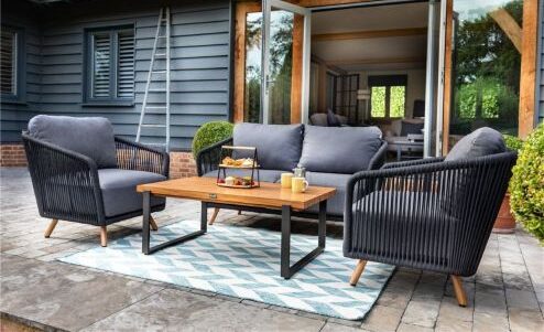 Eden Noir 2 Seat Sofa